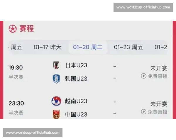 中国队命运如何亚洲杯赛程牵动国足未来
